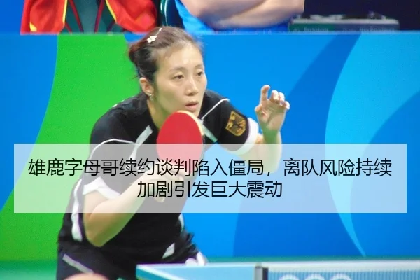 雄鹿字母哥续约谈判陷入僵局，离队风险持续加剧引发巨大震动